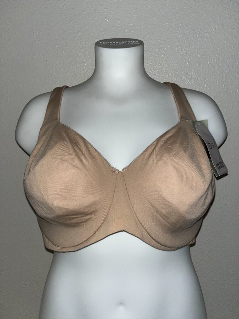 BALI TAILORED FULL COVERAGE MINIMIZER BRA SZ 40DDD